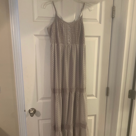 Gray maxi dress - Picture 1 of 10